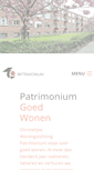 Mobile Screenshot of patrimonium-groningen.nl